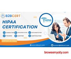 HIPAA Certification Services in Bangalore – Ensure Healthcare Data Security