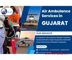 Air Ambulance Gujarat – 24/7 Emergency Medical Transport