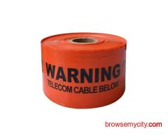Durable Underground Warning Tape for Safe Utility Identification