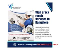 Wall crack repair services in Bangalore