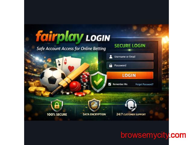Fairplay Login – Safe Account Access for Online Betting - 1/1