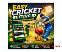 Easy Cricket Betting ID for Online Sports Betting