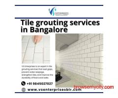 Tile grouting services in Bangalore
