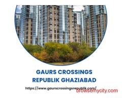Gaurs Crossings Republik Ghaziabad - Residential Living