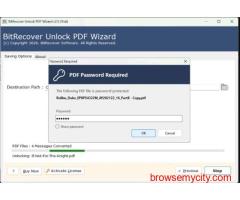 PDF Unlocker Tool by BitRecover to Remove Password from PDF