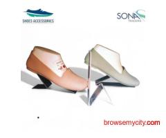 Acrylic Side Angle Shoe Display Stand