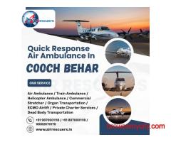 Quick Emergency Air Ambulance Services In Cooch Behar