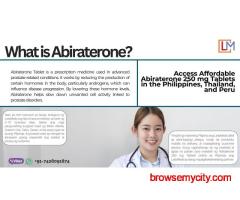 Where Can to Buy Abiraterone Acetate 250 mg Tablet Online in Philippines
