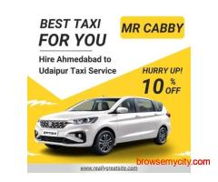 Hire Ahmedabad to Udaipur Taxi Service