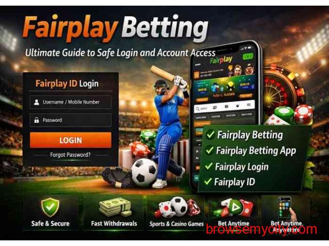 Fairplay Betting : The Ultimate Guide to Safe Login and Account Access - 1/1