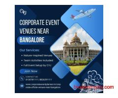 Corporate Offsite Venues Near Bangalore Offered by CYJ Events