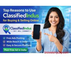 Top Reasons to Use ClassifiedIndus for Buying & Selling Online