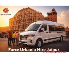Affordable Force Urbania Rental Jaipur for Group Trips