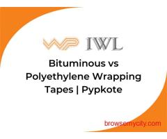 Bituminous vs Polyethylene Wrapping Tapes | Pypkote
