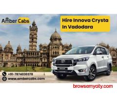 Hire Innova Crysta  in Vadodara  - Book Premium Cab at Best Price