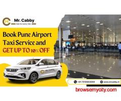 Book Pune Airport Taxi Service and Get Up To 10% Off
