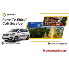 Pune to Shirdi Cab Service Starts @ Rs. 12/km