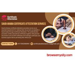 Saudi Arabia Certificate Attestation Course