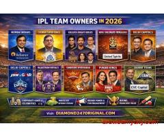 Who Owns IPL Teams in 2026 ? Full Info by diamond247original