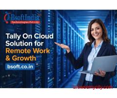 Tally On Cloud Solution for Remote Work & Growth | bsoft.co.in