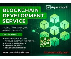 Blockchain Development Services for Secure and Scalable Solutions