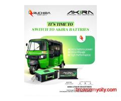 Best E Rickshaw Lithium Battery in India