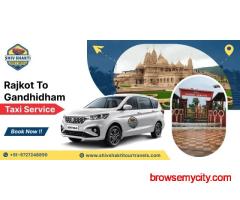 Rajkot to Gandhidham Taxi Service – Trusted and Professional Drivers