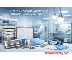 Trusted Cleanroom Construction Materials Company in Singapore