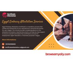 Egypt Embassy Attestation Certificate Course