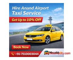 Best Anand Airport Taxi Service – Save 10% Book Now