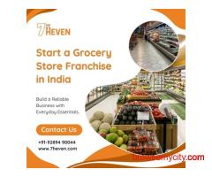 Start a Grocery Store Franchise in India