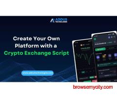 Create Your Own Platform with a Crypto Exchange Script