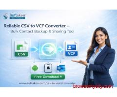 Reliable CSV to VCF Converter – Bulk Contact Backup & Sharing Tool