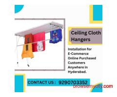 Kapde Sukhane Hanger Old City, Hyderabad Call 09290703352 Balcony Clothes Drying hanger Aramghar