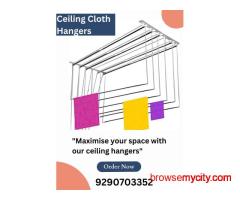 Kapde Sukhane Hanger Old City, Hyderabad Call 09290703352 Balcony Clothes Drying hanger Aramghar