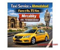 Taxi Service in Ahmedabad – Book Affordable Cabs @ ₹11/Km