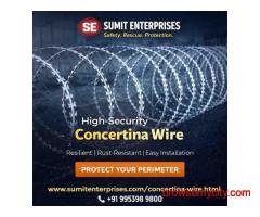 Concertina Wire Manufacturer in Delhi