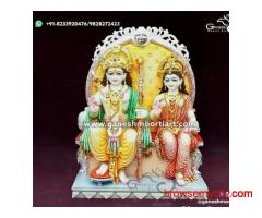 Buy Religious Ram Darbar Marble Statue Online