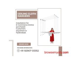 Balcony Clothes Drying Hanger Habsiguda/Tarnaka Call 09290703352 Installation, Repair, and Service