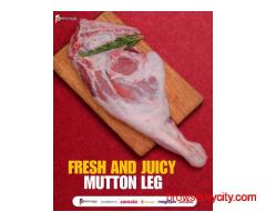 Fresh Mutton Leg in Delhi – Perfectious Love Meat Shop