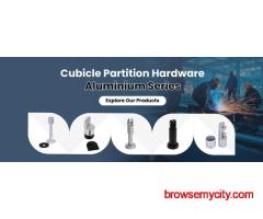 Modular Toilet Partition Legs Fittings | Aluminium Cubicle Hardware Supplier