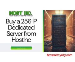 Buy a 256 IP Dedicated Server from HostInc