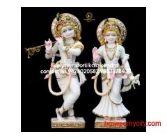 Best Marble Radha Krishna Statue Exporter in India