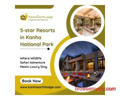 Wildlife Safari and Luxury Stay at Kanha 5-Star Resorts