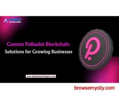 Custom Polkadot Blockchain Solutions for Growing Businesses