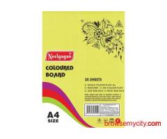 Color paper sheets to print