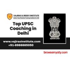 Top UPSC Coaching in Delhi 2026- Vajirao and Reddy Institute