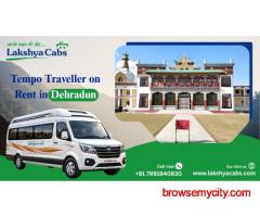 Tempo Traveller on Rent in Dehradun | Tempo Traveller for Outstation from Dehradun