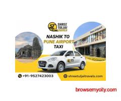 Nashik to Pune Airport Taxi Service – Doorstep Pickup & Drop Facility