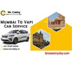 Mumbai To Vapi Cab Service - Mr. Cabby